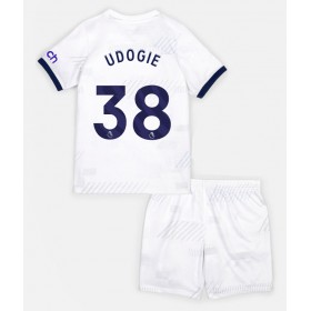 Tottenham Hotspur Destiny Udogie #38 Heimtrikot 2023-24 Kurzarm (+ kurze hosen)